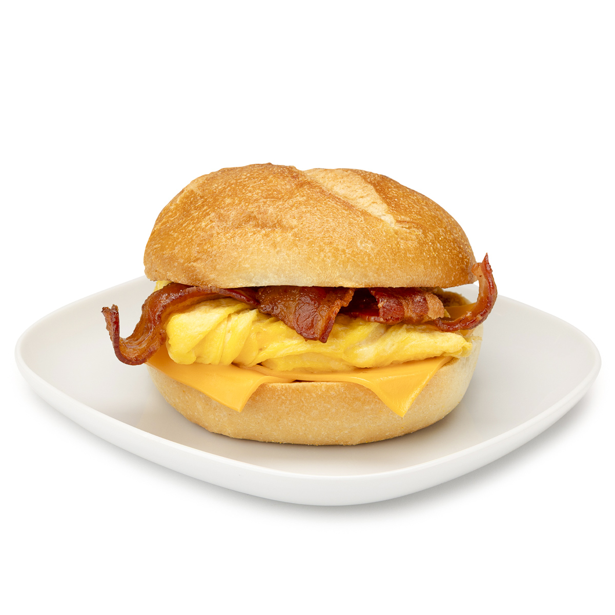 Breakfast Sandwiches_Egg, bacon and cheese_Boca Cafe