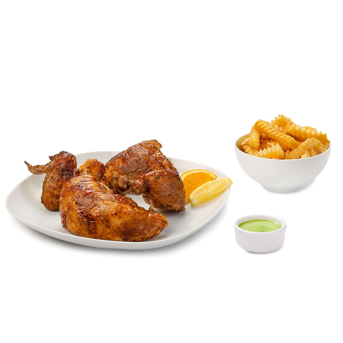 Chicken meals_ 1_2 chicken meal_Boca Cafe_Web